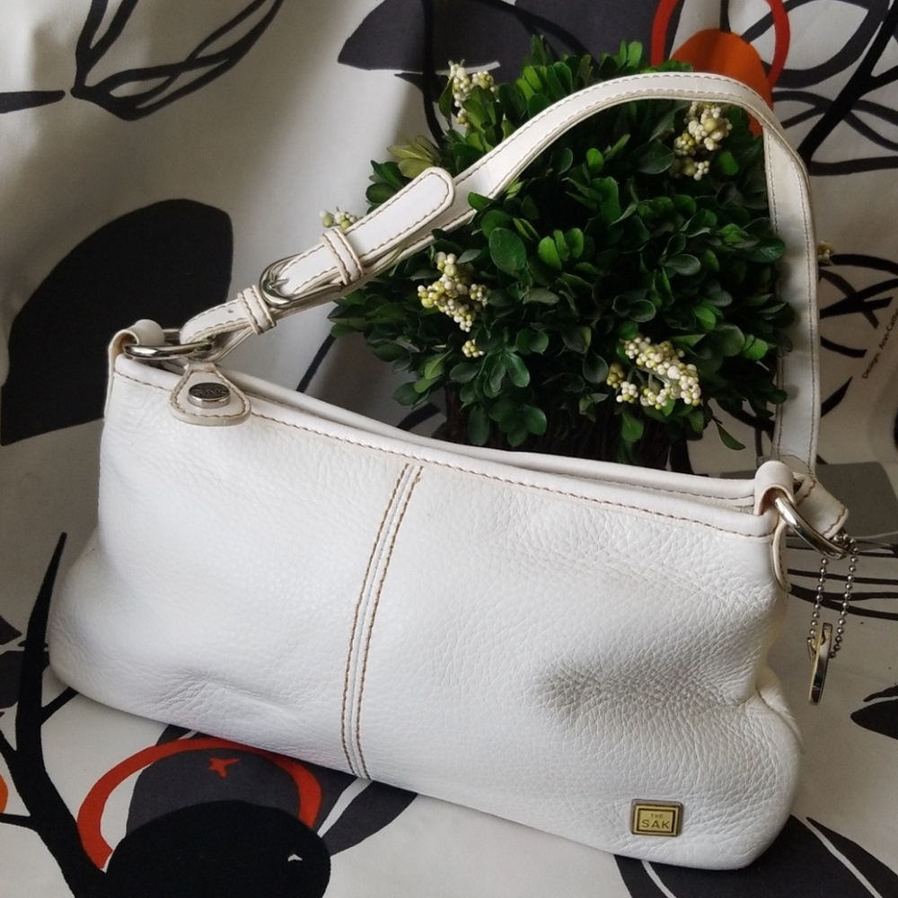 The Sak White Leather Handbag
